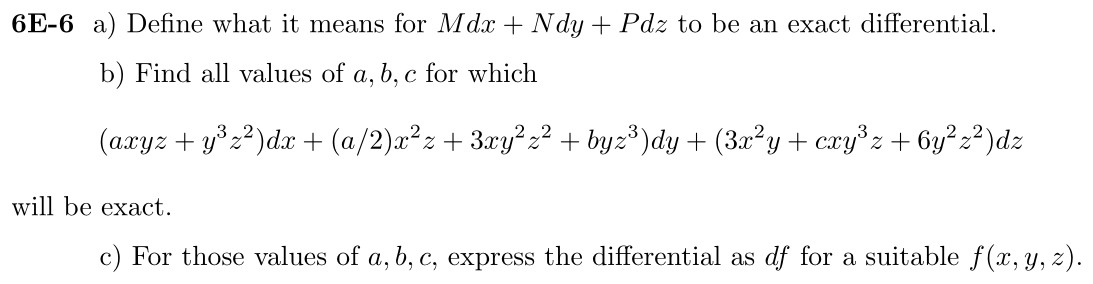 Problem 6E-6