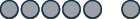 Six gray circles, five connected in a row and one separate, suggesting a multi-step process or selectable items.