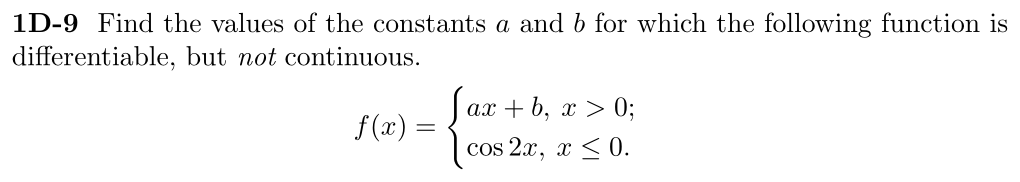 Problem 1D-9