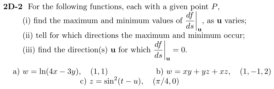 Problem 2D-2