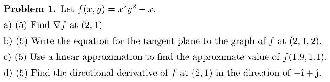 Problem 1