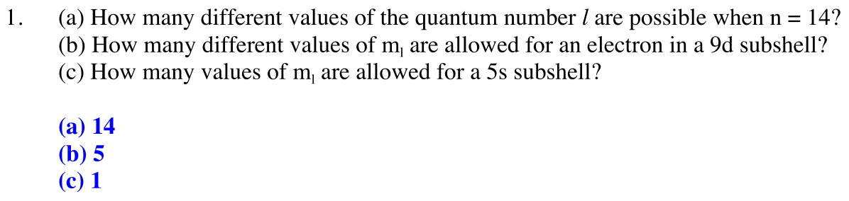 Answer 1.