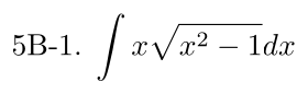 Problem 5B-1
