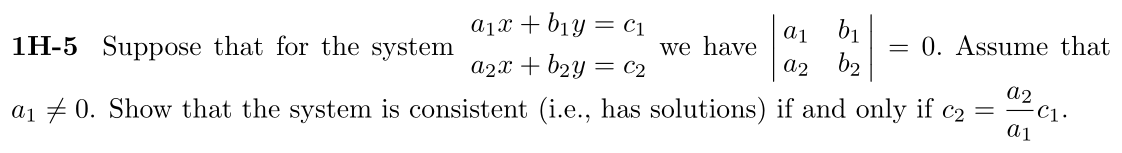 Problem 1H-5