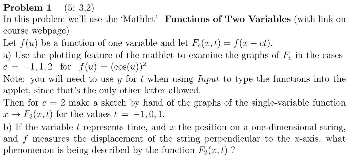 Problem 1