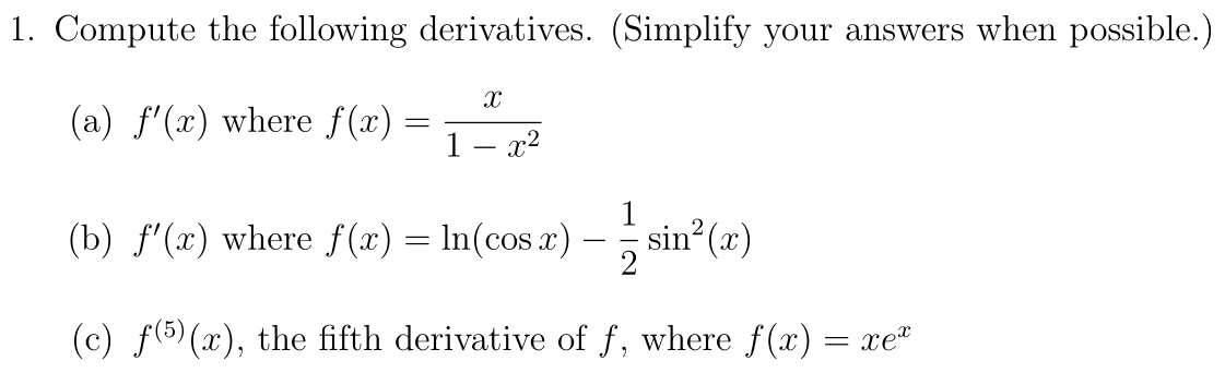 Problem 1.