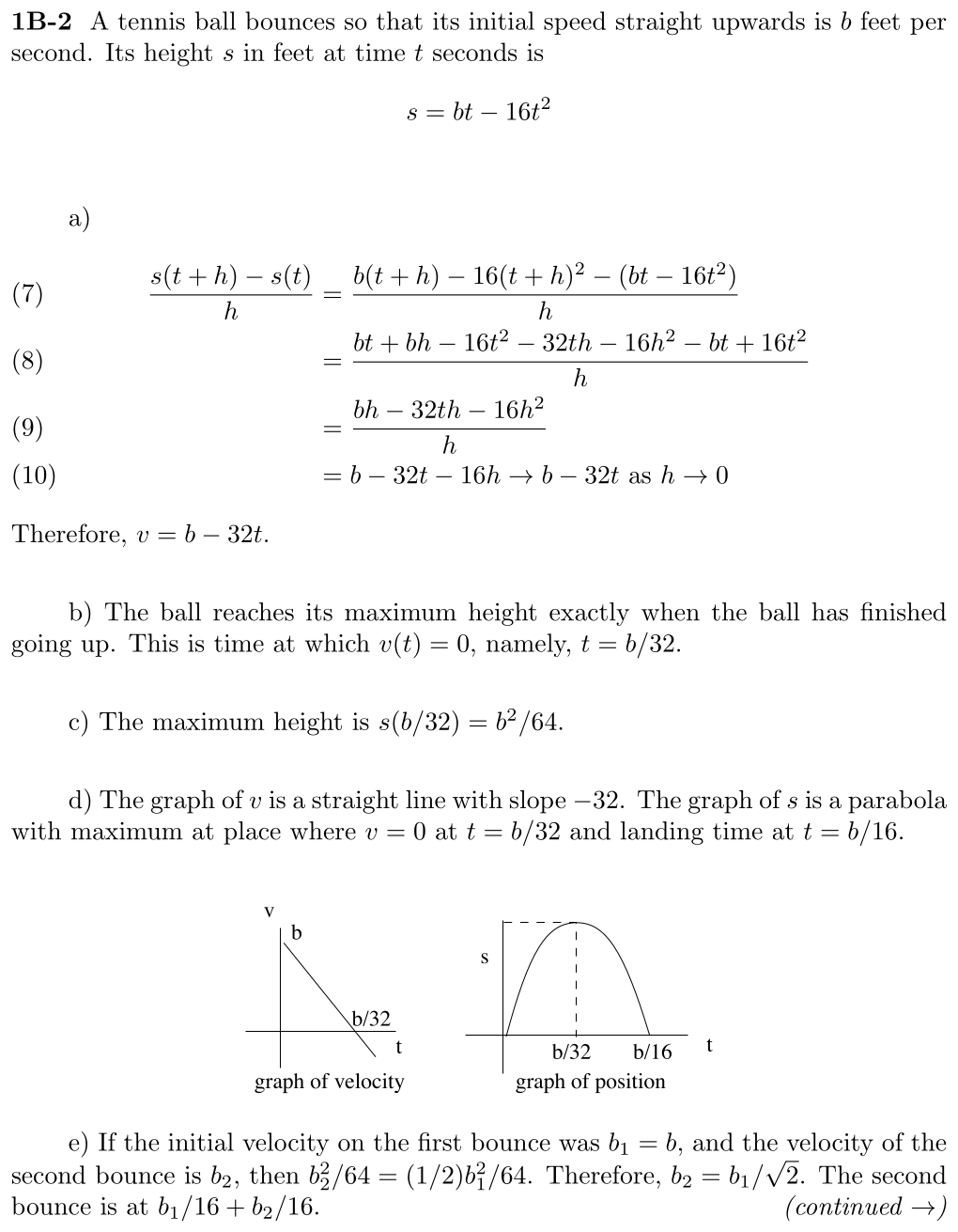 Answer 1B-2