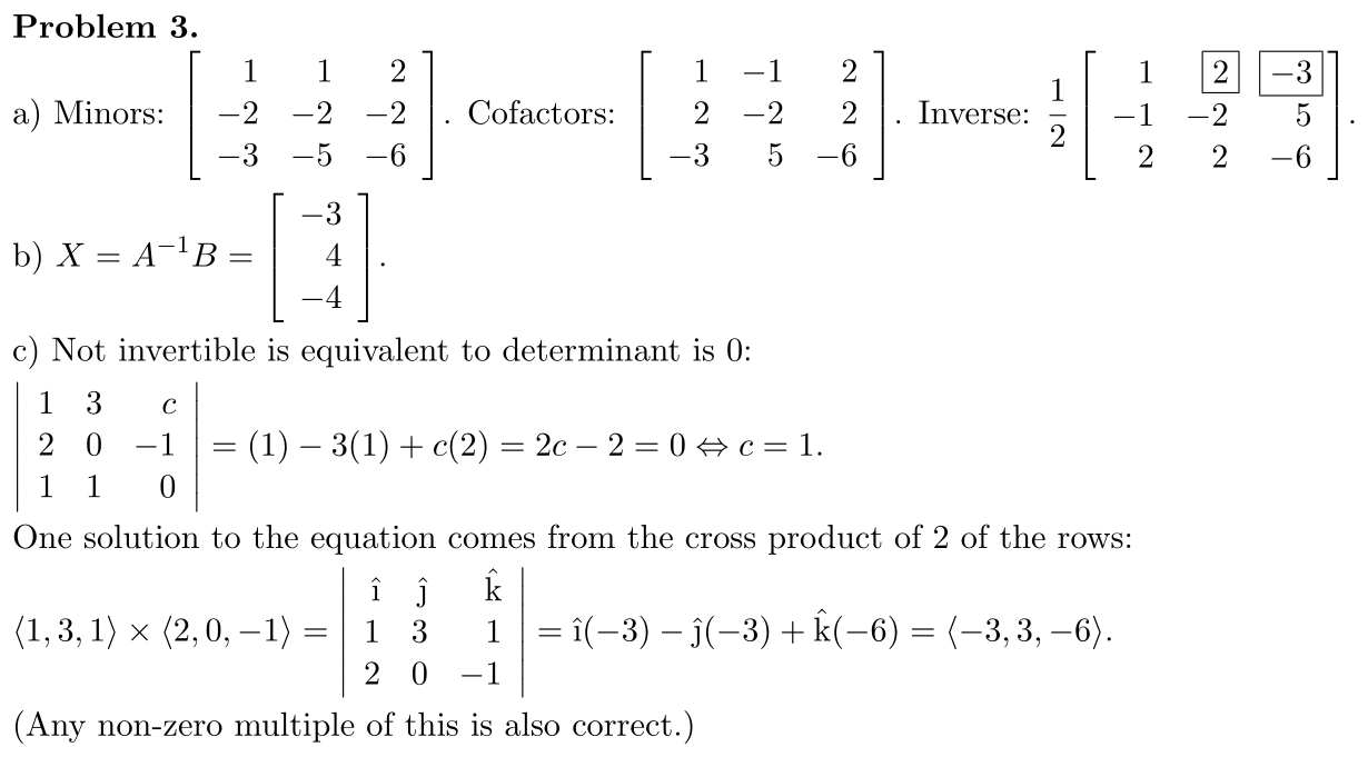 Answer 3