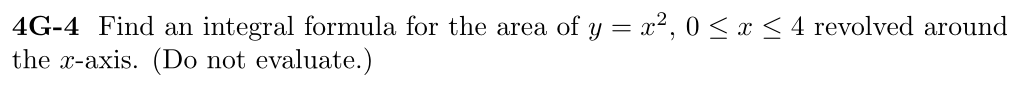 Problem 4G-4