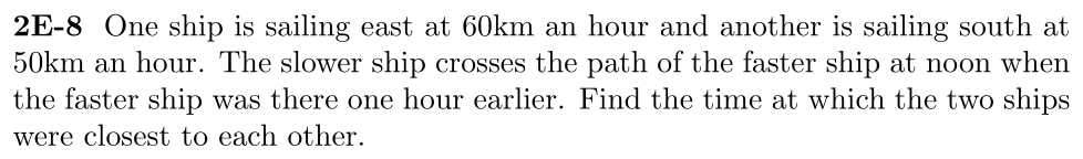 Problem 2E-8