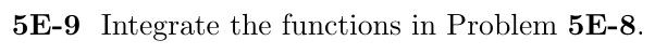 Problem 5E-9