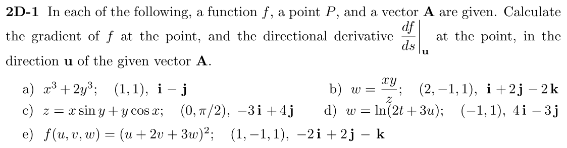 Problem 2D-1