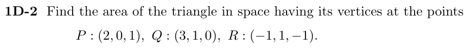 Problem 1D-2
