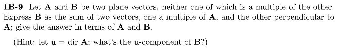 Problem 1B-9