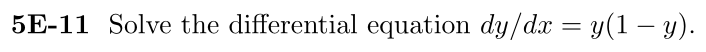 Problem 5E-11