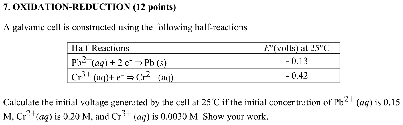 Problem 7.