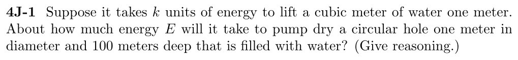 Problem 4J-1