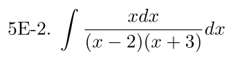 Problem 5E-2