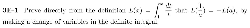 Problem 3E-1