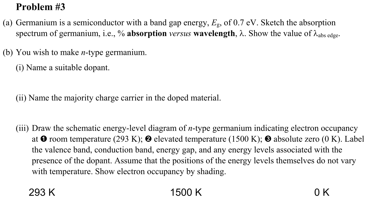 Problem 2007 Final Exam, Problem #3