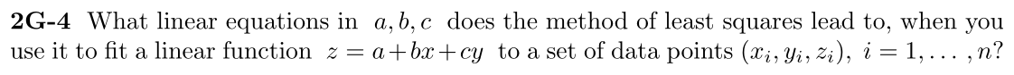Problem 2G-4