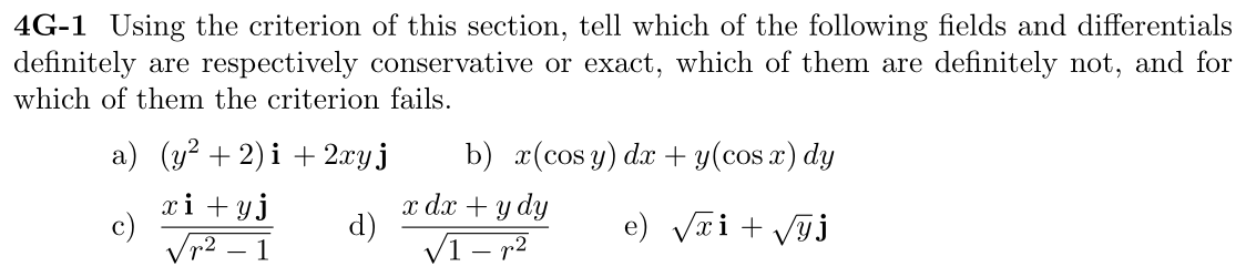Problem 4G-1
