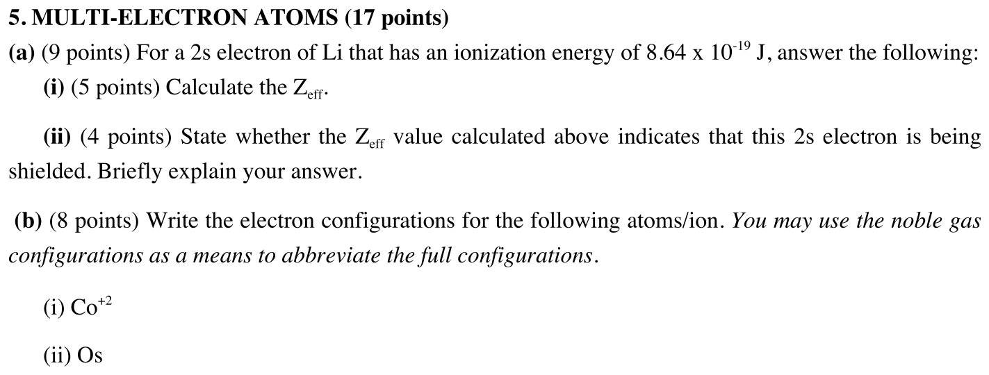 Problem 5.