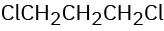 The condensed structural formula reads, C l C H 2 C H 2 C H 2 C l.
