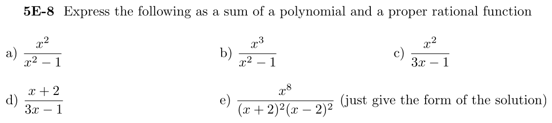 Problem 5E-8
