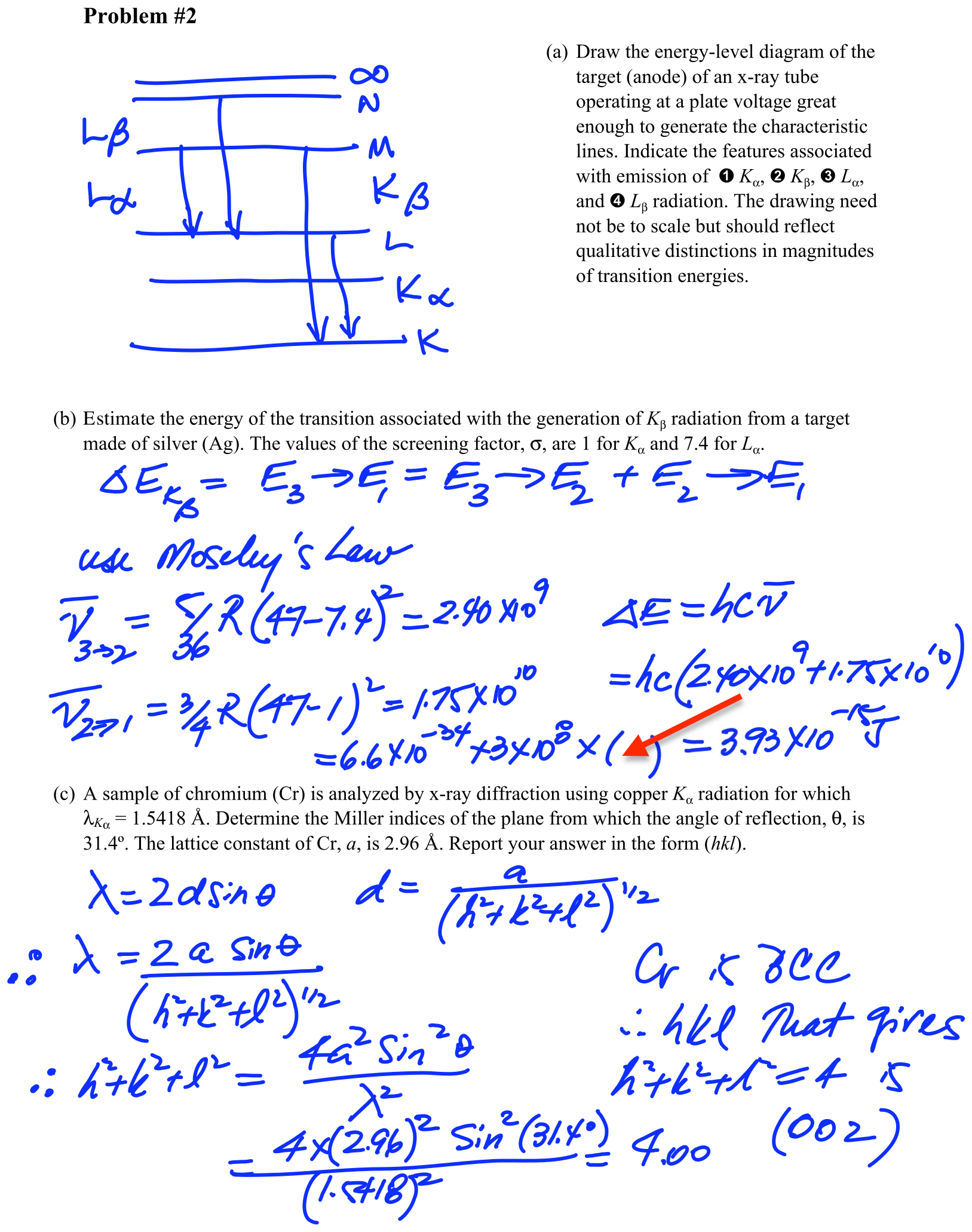 Answer 2008 Test #2, Problem #2