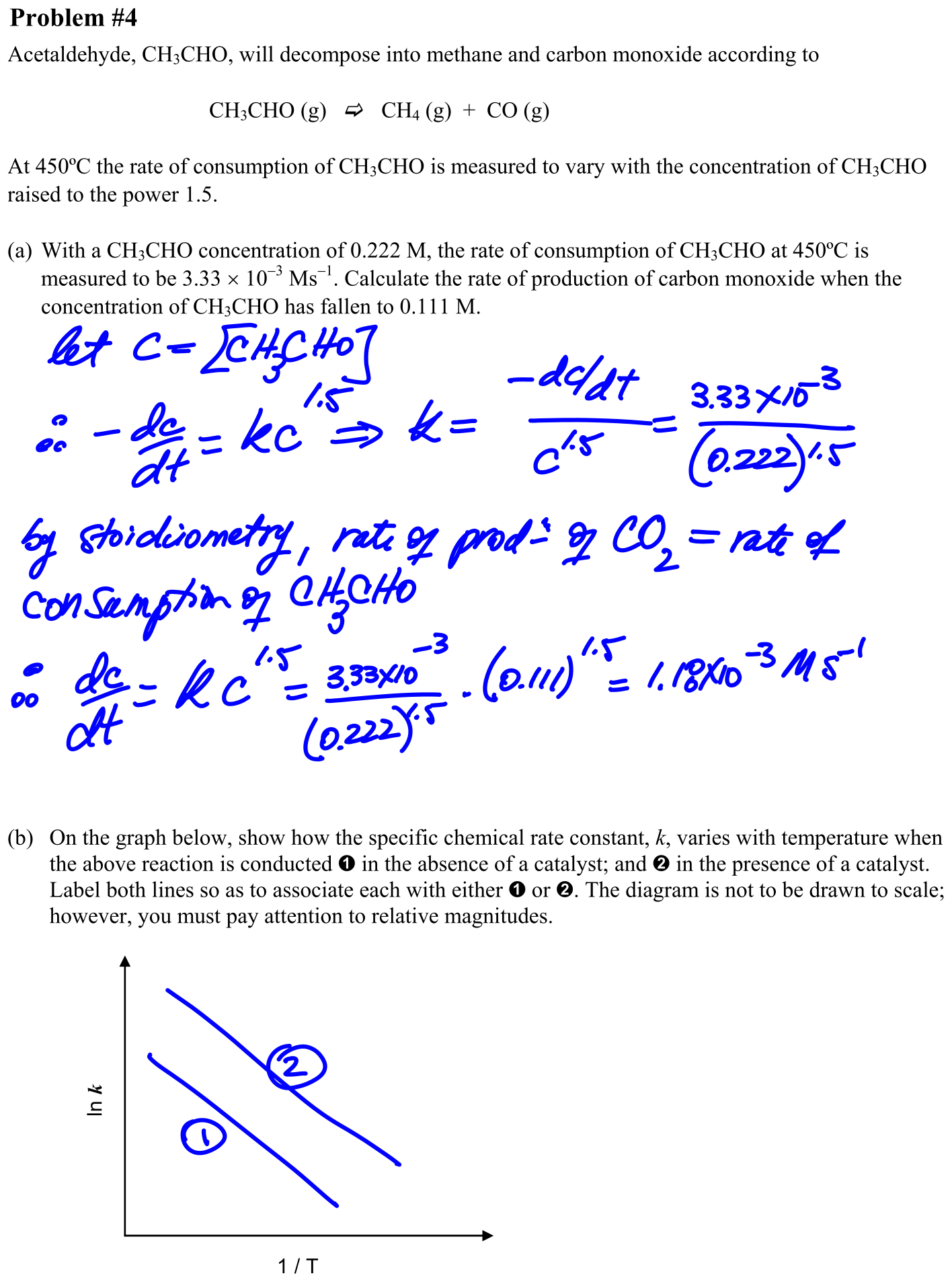 Answer 2007 Test #3, Problem #4
