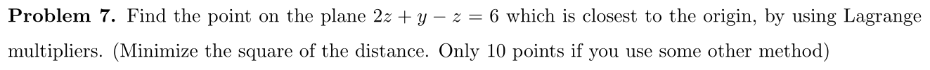Problem 7