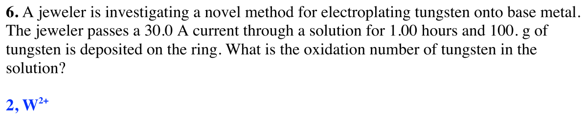 Answer 6.