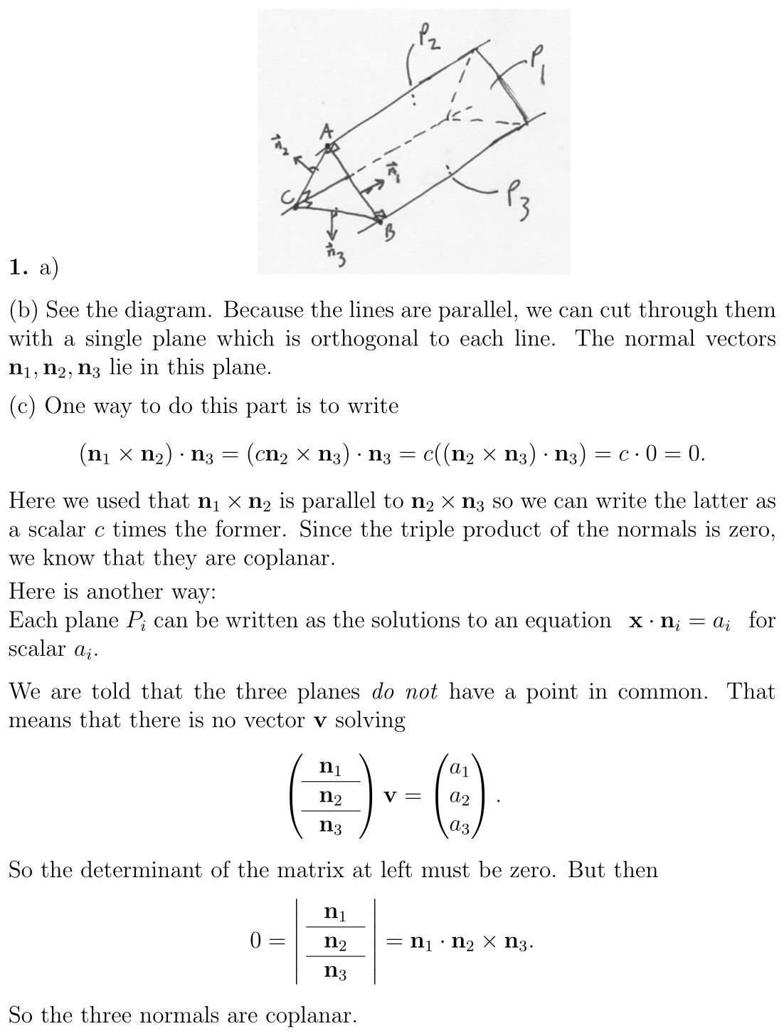Answer 1