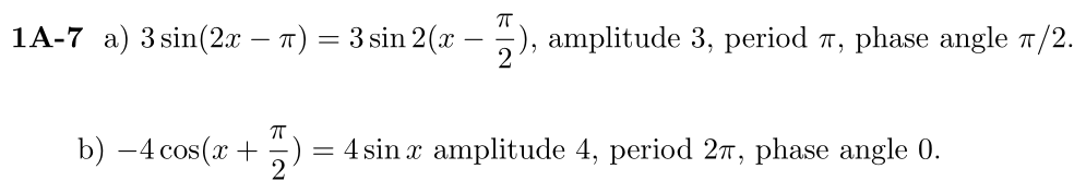 Answer 1A-7