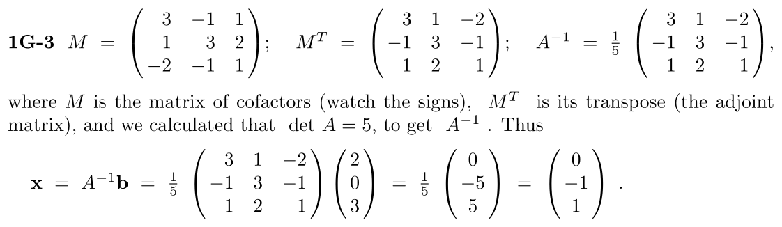 Answer 1G-3