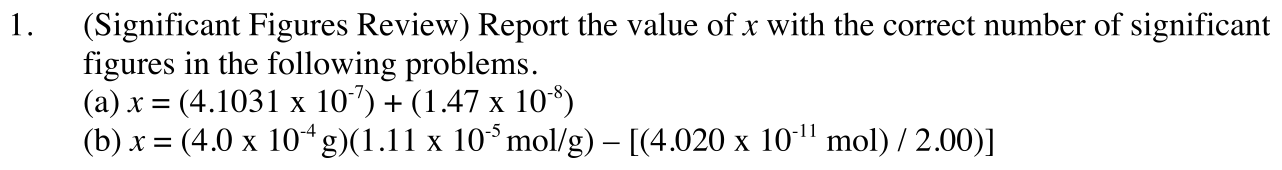 Problem 1.