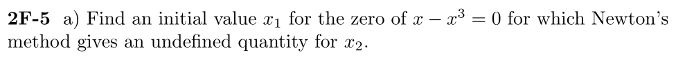 Problem 2F-5