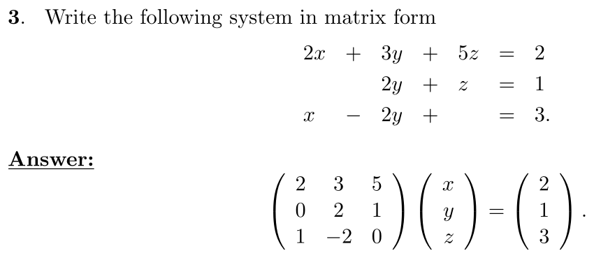 Answer 3