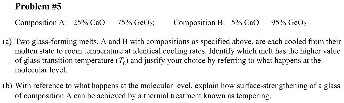 Problem 2007 Test #3, Problem #5