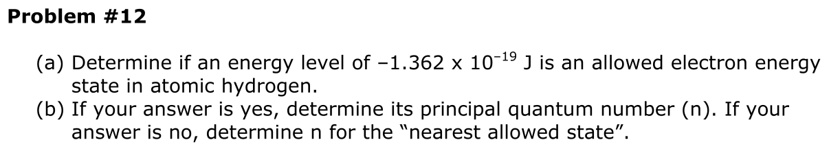 Problem 12