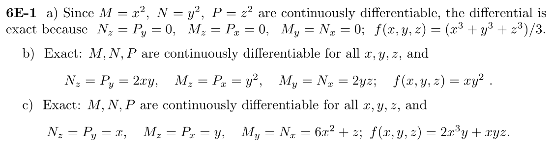 Answer 6E-1