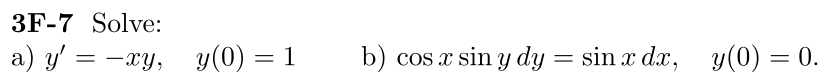 Problem 3F-7