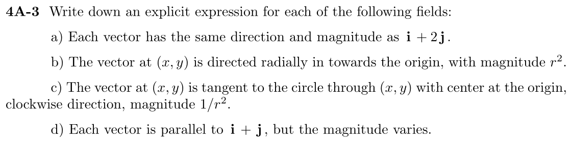 Problem 4A-3