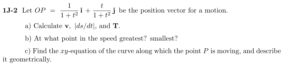 Problem 1J-2