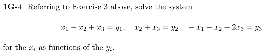 Problem 1G-4