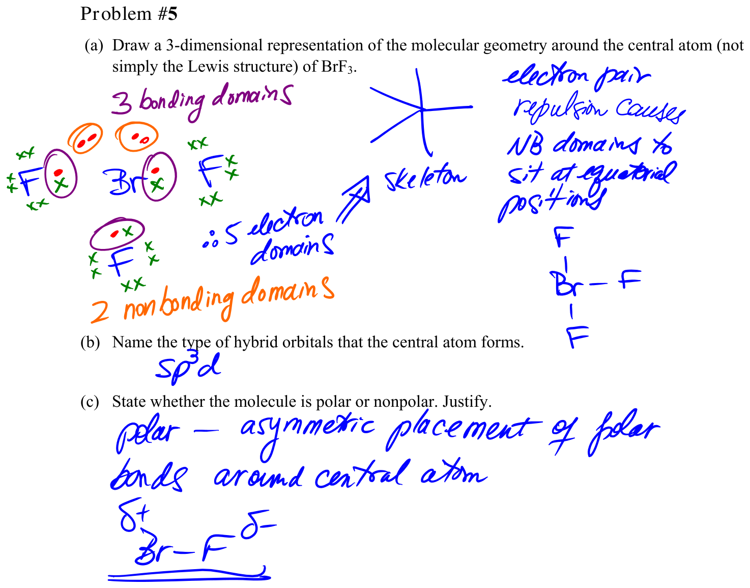 Answer Problem #5