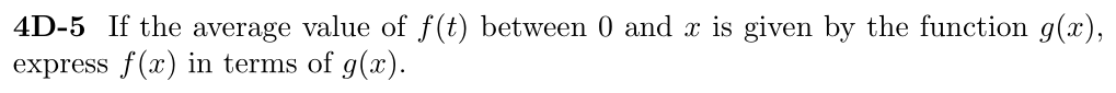 Problem 4D-5