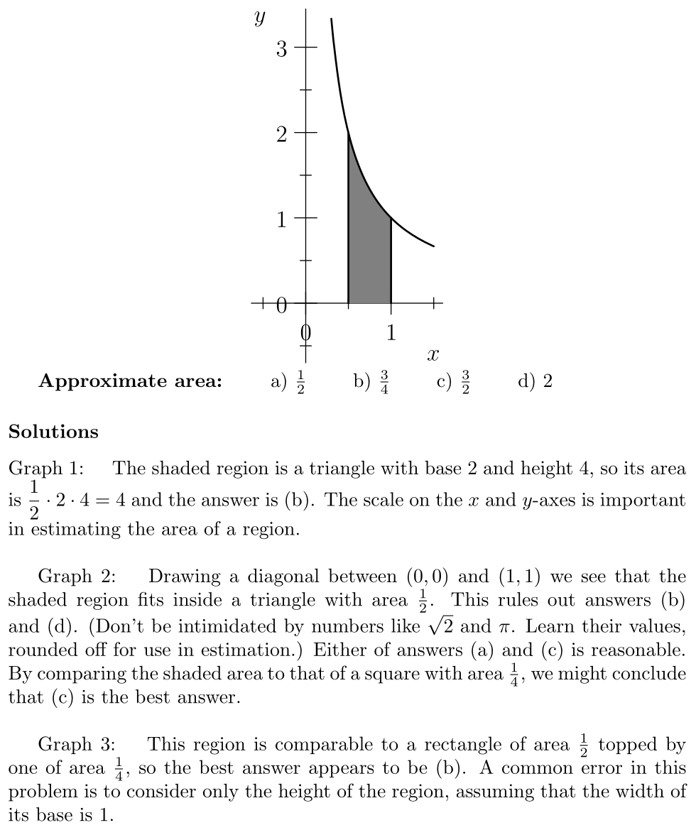Answer Integration Intuition