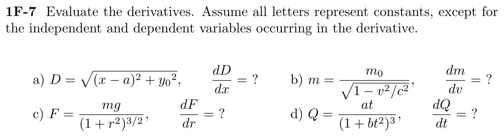 Problem 1F-7